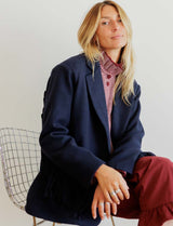 Veste marine Percy