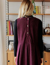 Robe bordeaux Jema
