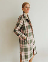 Checkered trench coat Pipa