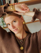 Gilet marron Edwin