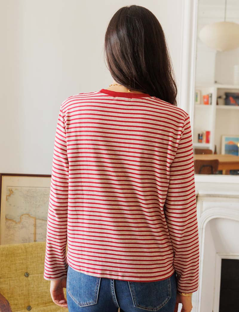 T-shirt à rayures Achy