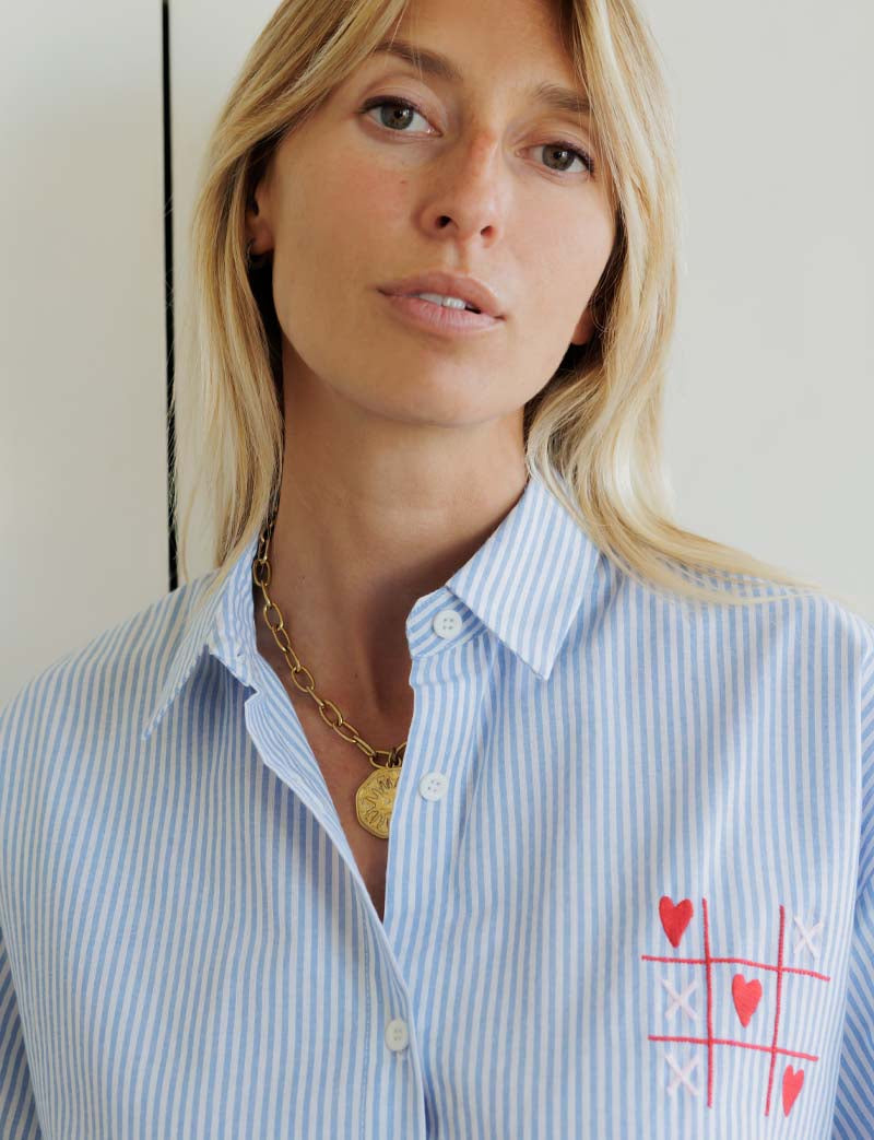 Chemise ciel Tika