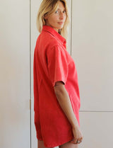 Red Rowen Romper