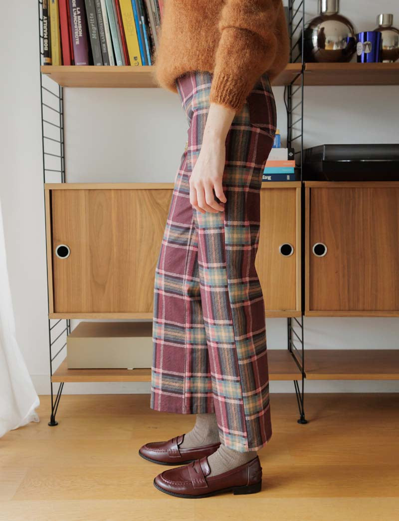 Robin plaid jeans