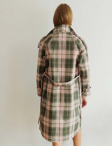 Checkered trench coat Pipa