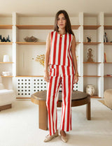 Red striped jeans Aldo