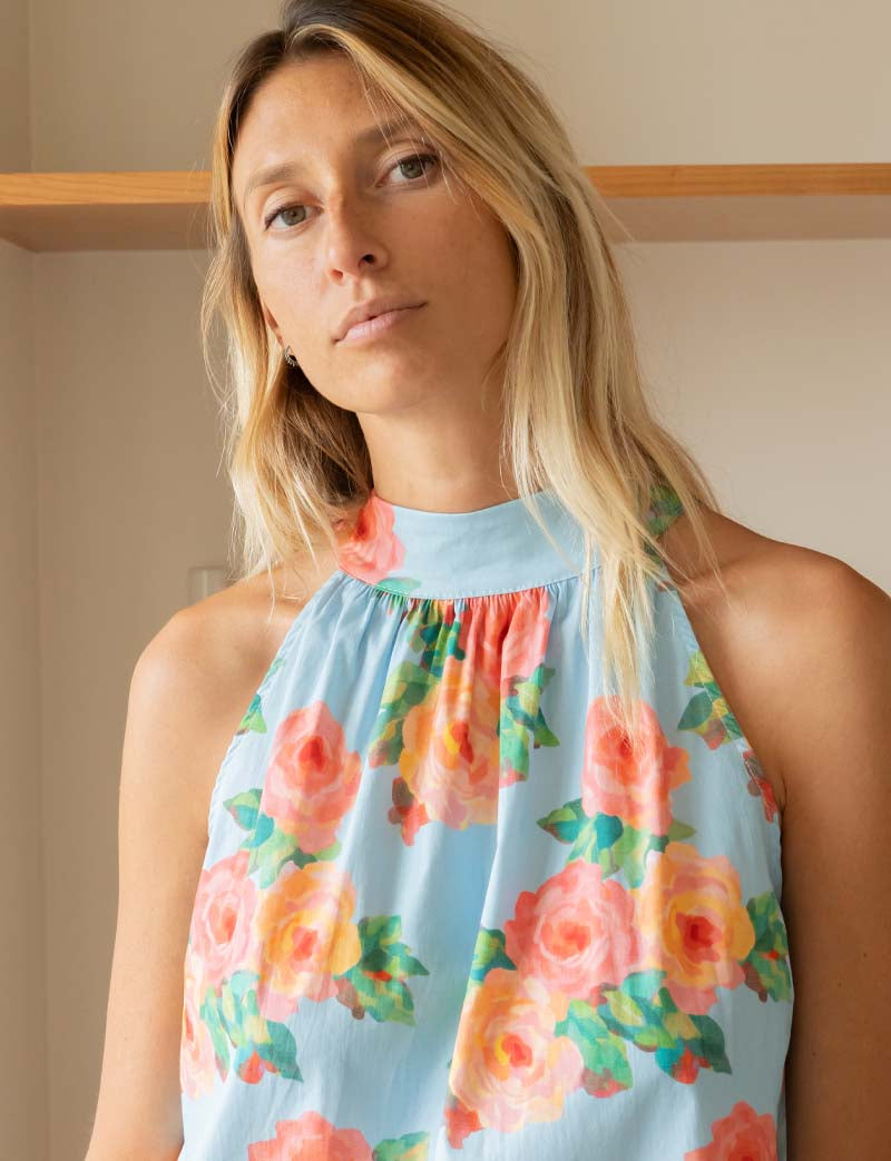Rosia floral sky robe