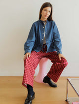 Bary gingham jeans