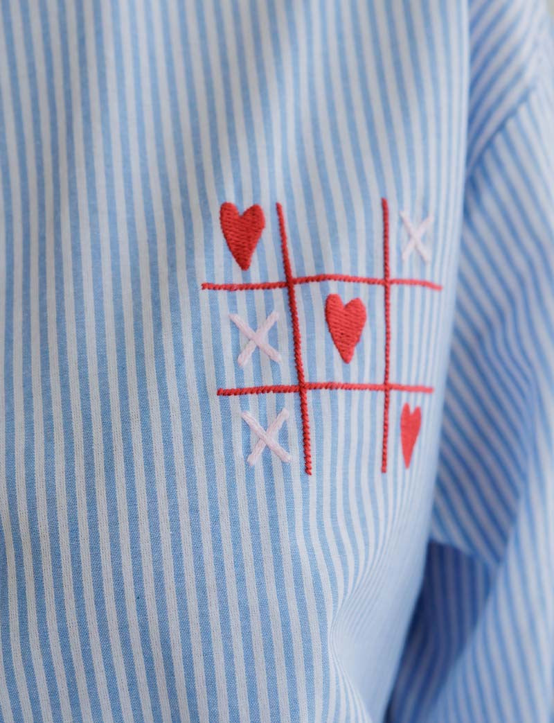Chemise ciel Tika