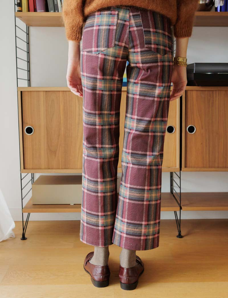 Robin plaid jeans