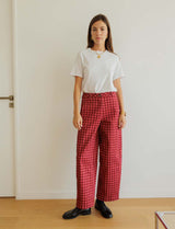 Bary gingham jeans