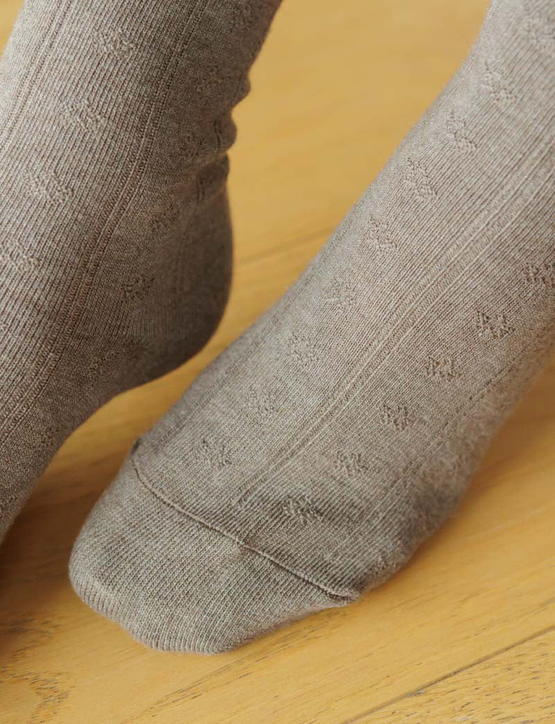 Taupe socks Nivi