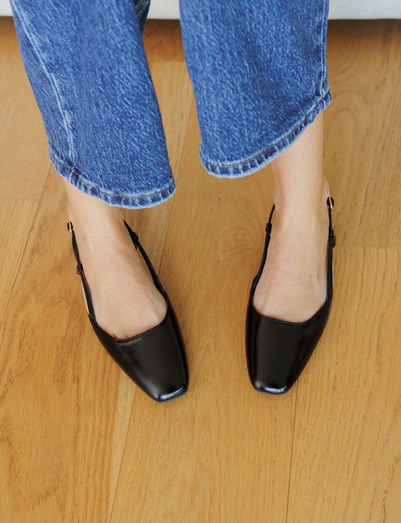 Ballerines noires Lana