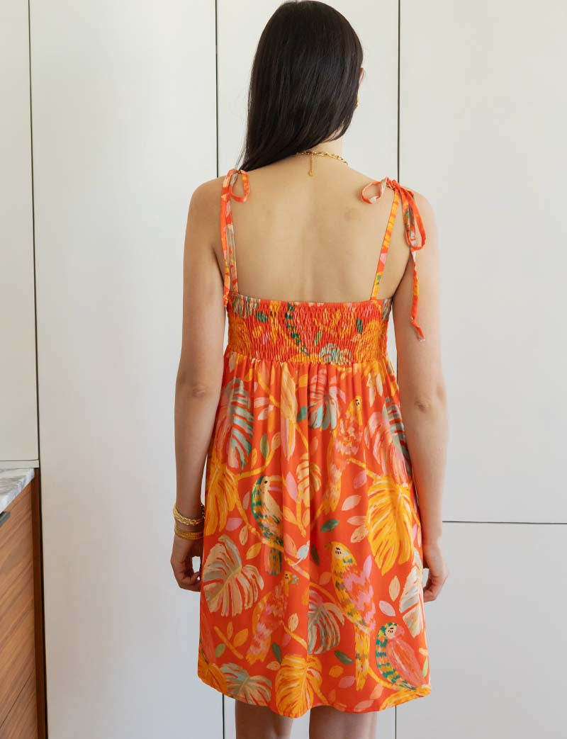 Orange Elish Robe