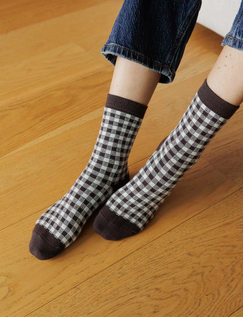 Calcetines de cuadros Nive
