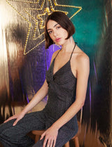 Fredda silver jumpsuit