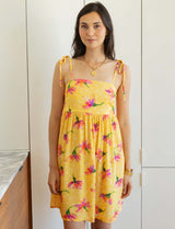 Yellow floral dress Elish