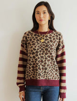 Leopard-print sweater Alexandre