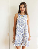 Blue floral dress Jesica