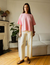 Yellow striped jeans Roby