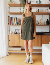 Khaki dress Connie