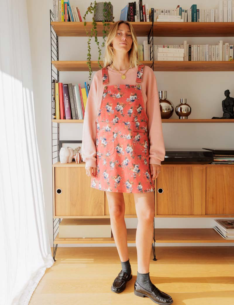 Robe terra fleurie Edna
