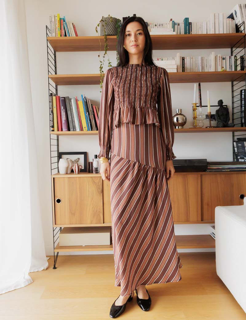 Blouse à rayures Palomy