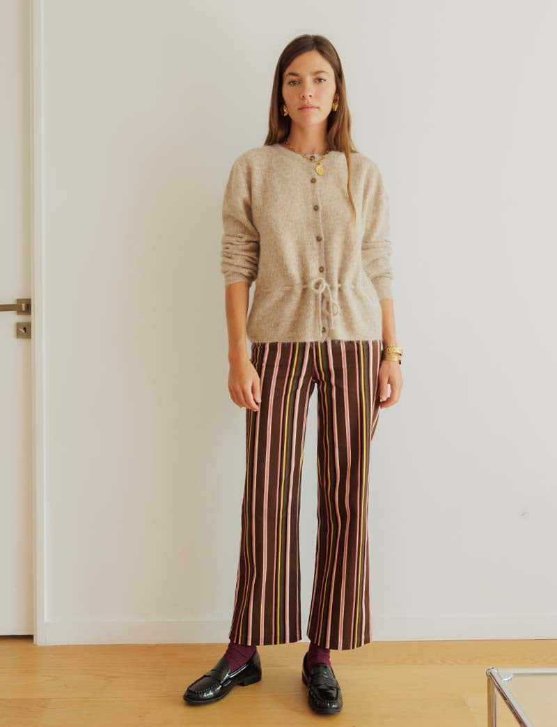 Gilet taupe Piyo