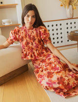 Jupe fleurie Marisol