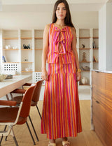 Multi-striped skirt Yama