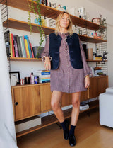 Robe à carreaux Asha