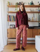 Floral blush jeans Bary