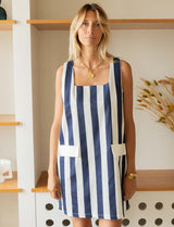 Navy striped dress Malo