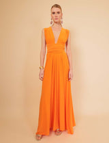 Orange Annabella multiposition dress
