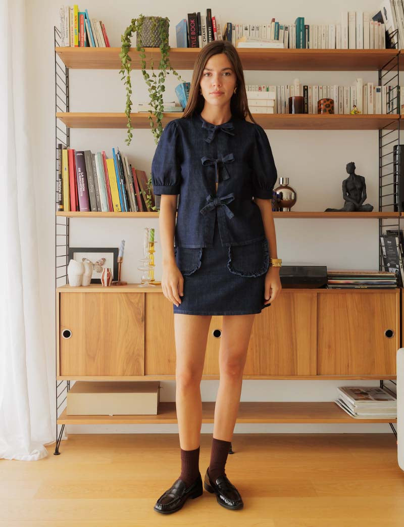 Jupe denim Rania