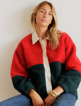 Red & green Clyde jacket