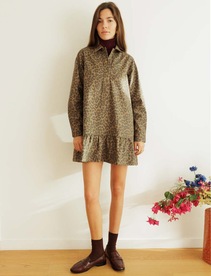Robe léopard Dallas