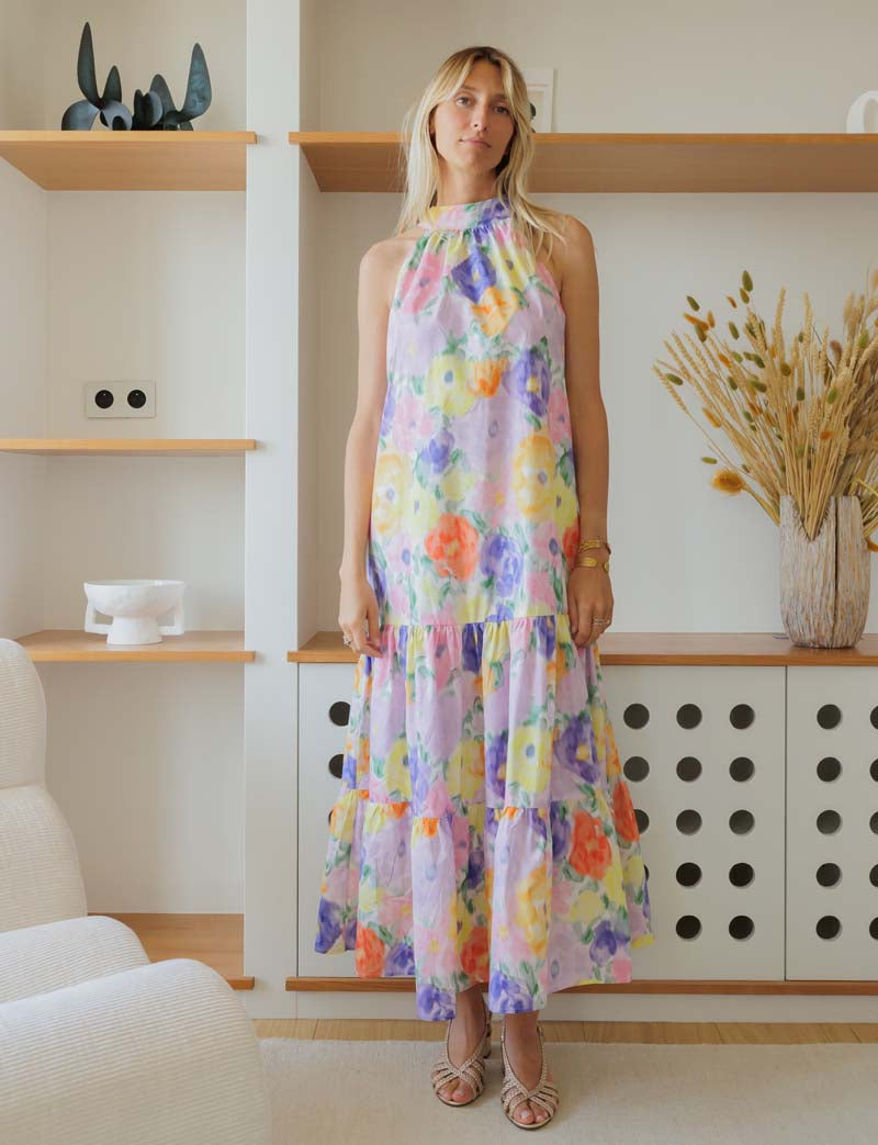 Robe fleurie Elista