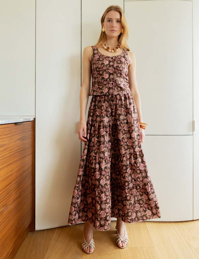 Brown Nova Skirt