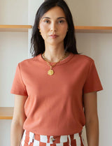 T-shirt terracotta Robb