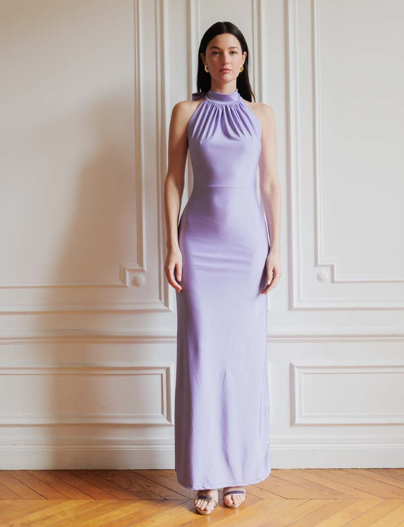 Robe lilas Velora