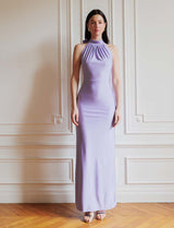 Robe lilas Velora