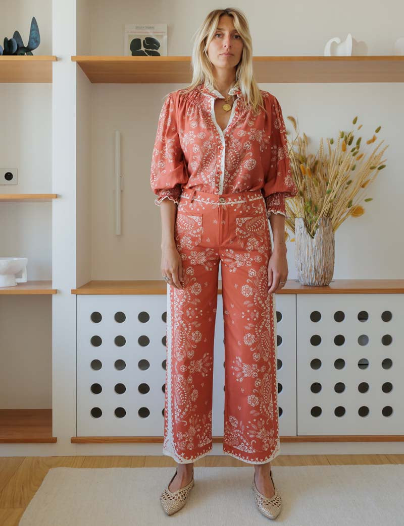 Pantalon terracotta Hunter