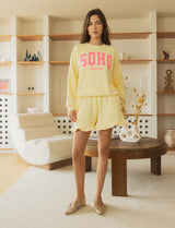 Yellow Soho Sweatshirt
