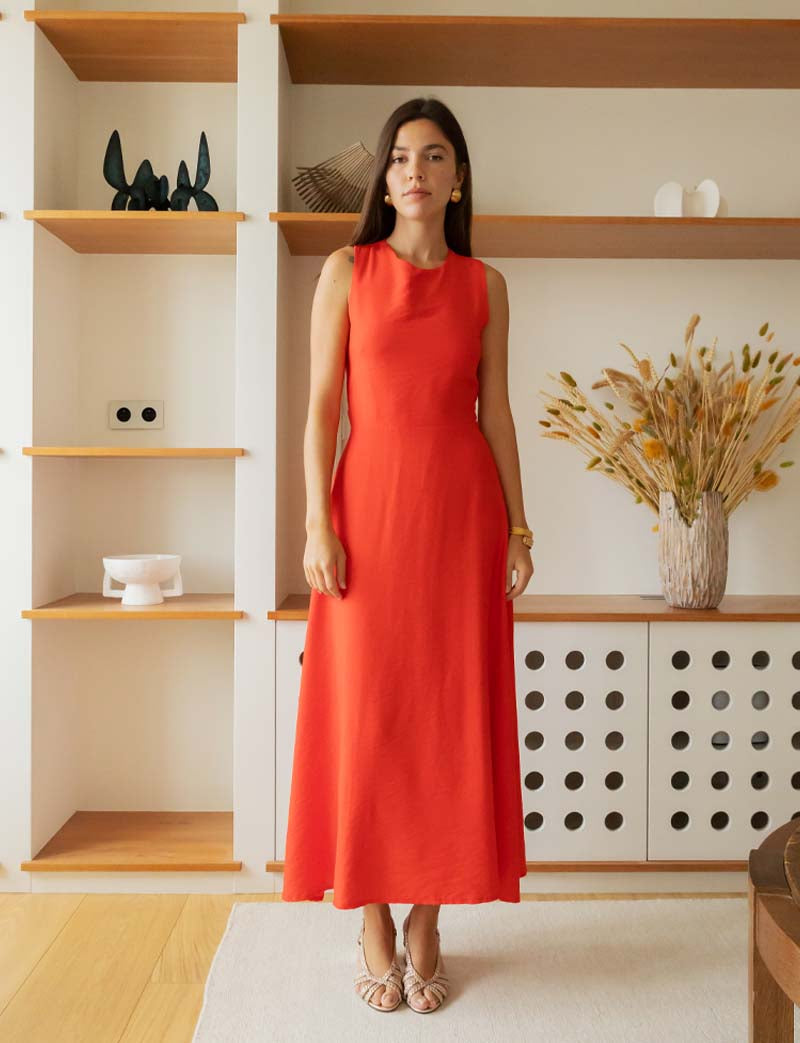 Robe corail Grafie