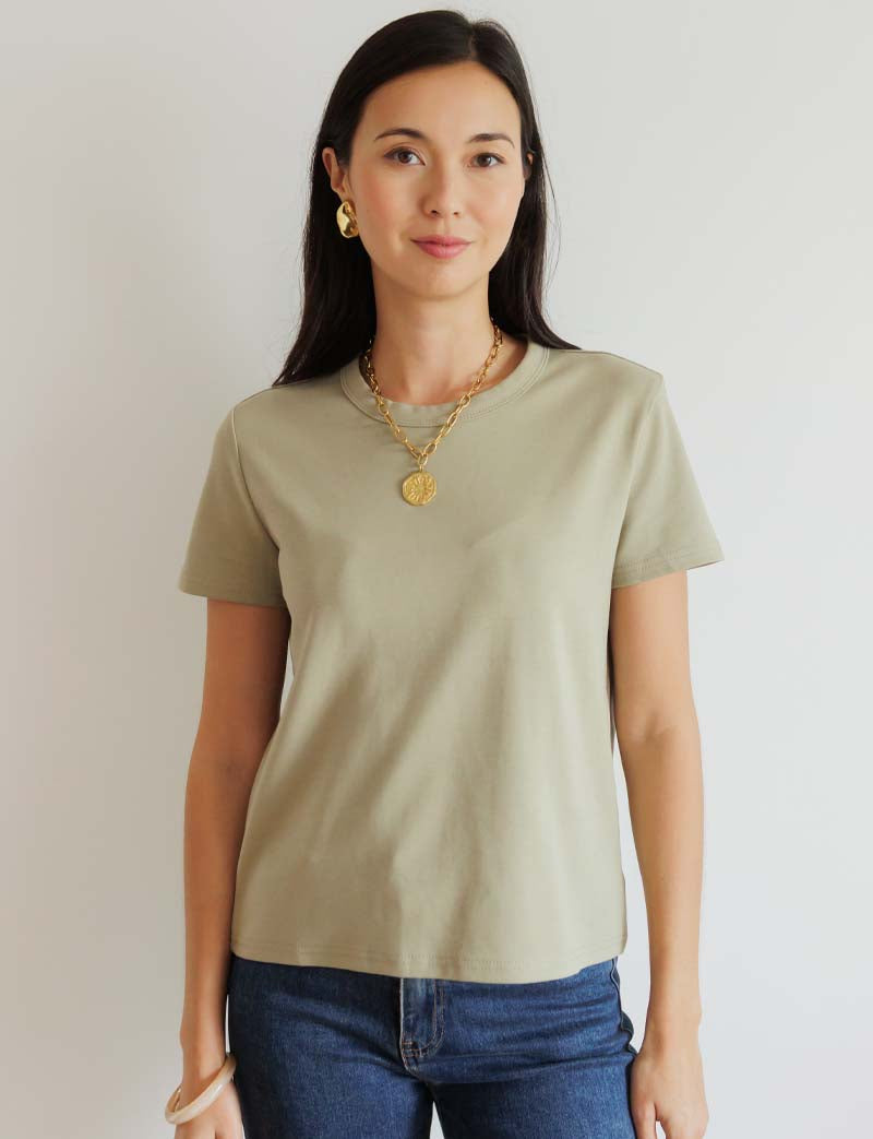 T-shirt olive Robb