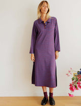 Robe bordeaux & marine Manon