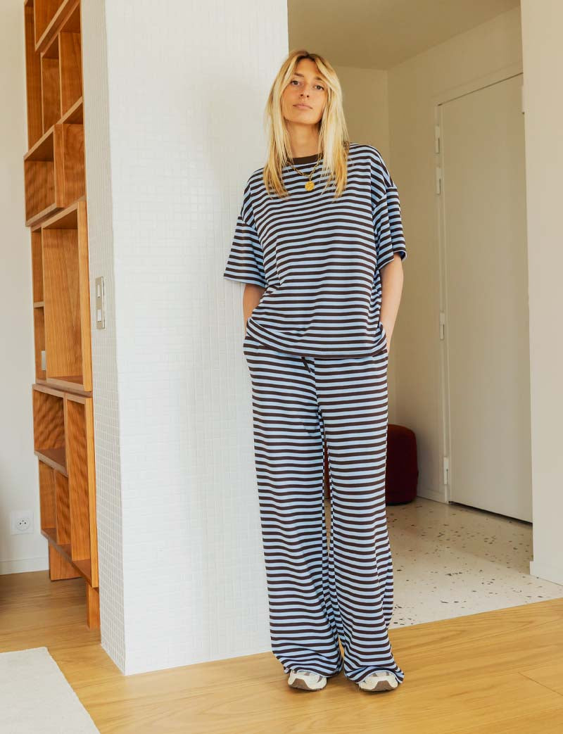 Blue & Chocolate Cooper Pants