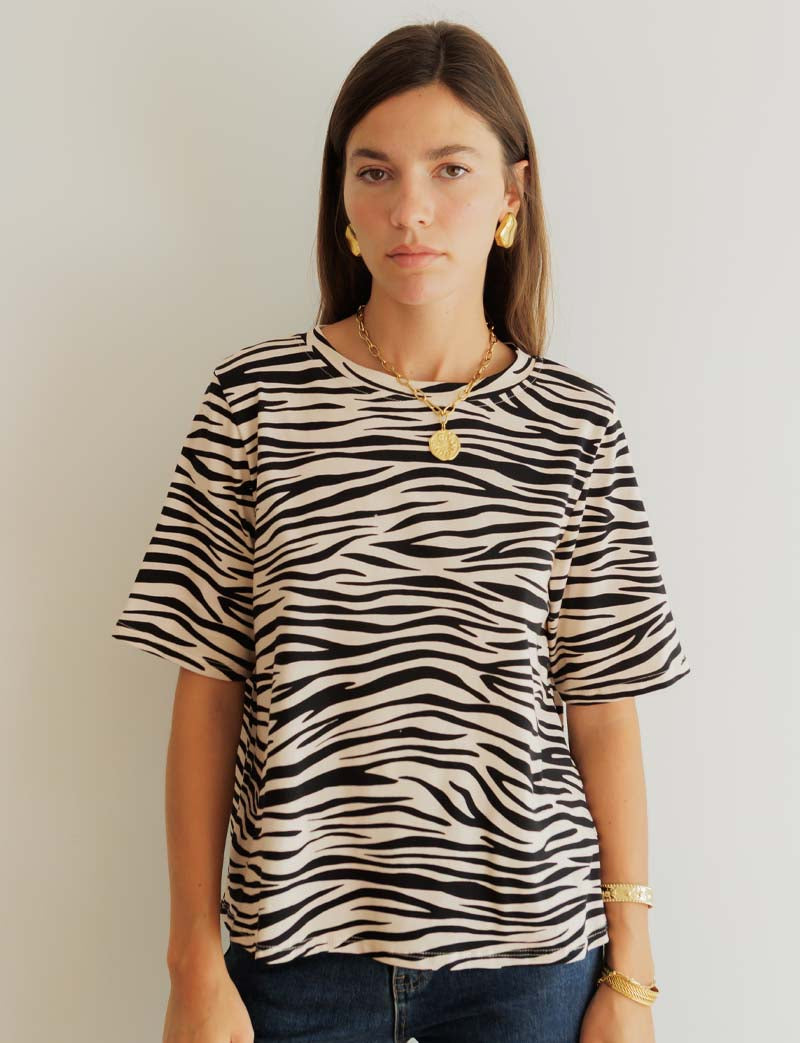 T-shirt zèbre Rafael