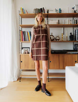 Robe marron Rini